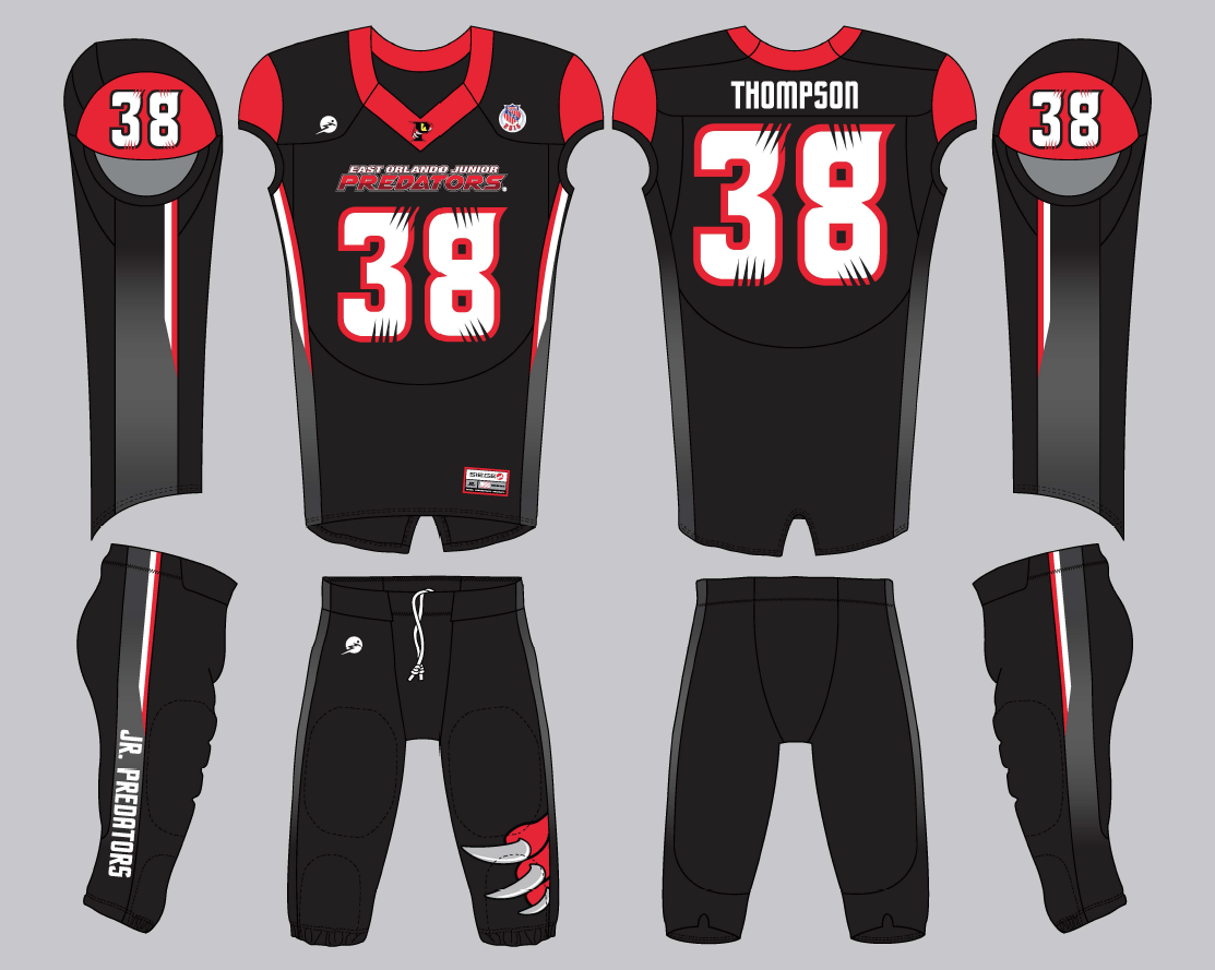 Image of 2015 East Orlando Junior Predators official uniforms