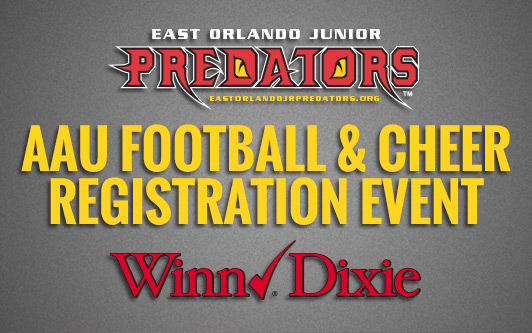 Image of East Orlando Junior Predators' Sponsor Winn Dixie Registration Event