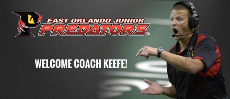 NEWS FLASH: Former Orlando Predators Head Coach Rob Keefe to Join East Orlando Junior Predators in 2017